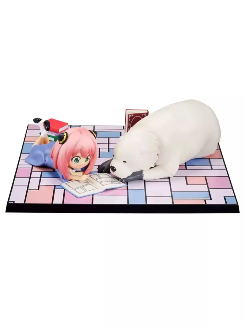 Anya & Bond Last One Versione A Colori Diversi Spy X Family You Made My Day Ichiban Kuji - Bandai Figure