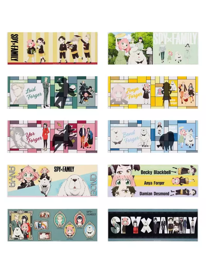 Clear File Spy X Family You Made My Day Ichiban Kuji - Bandai Figure [1x Casuale]