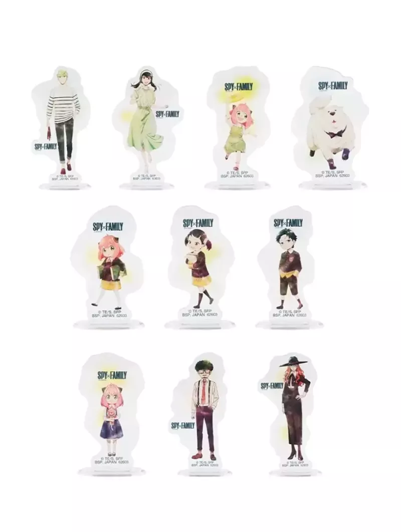 Acrylic Stand Spy X Family You Made My Day Ichiban Kuji - Bandai Figure [1x Casuale]