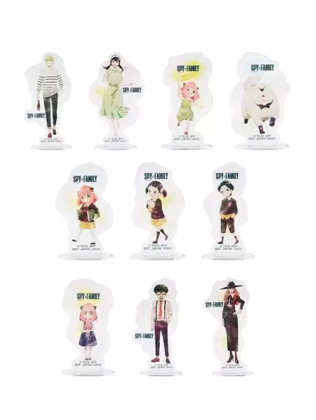 Acrylic Stand Spy X Family You Made My Day Ichiban Kuji - Bandai Figure [1x Casuale]