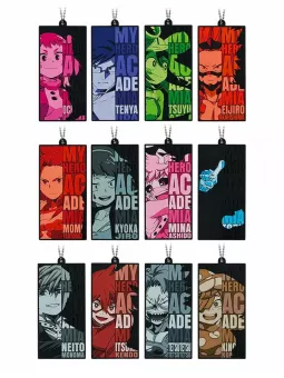 Rubber Keychain My Hero Academia Mortal Combat Ichiban Kuji - Bandai Figure [1x Casuale]