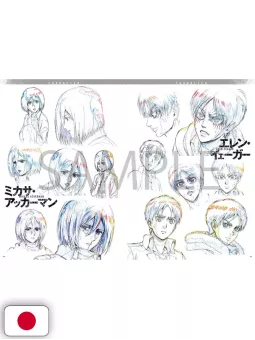 L'attacco dei giganti - TV Anime Season 2 Original Drawings Collection - Edizione Giapponese
