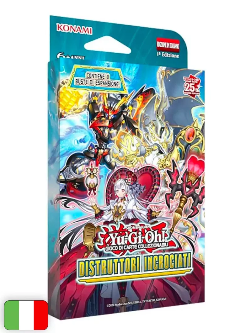 Yu-Gi-Oh! Card Game: Distruttori Incrociati Tuckbox (3 buste) [ITA - 1a Edizione]