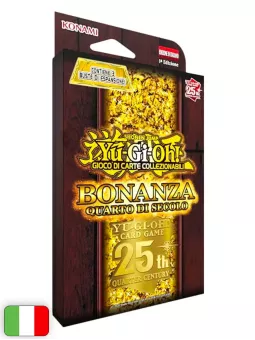 Yu-Gi-Oh! Card Game: Quarter Century Bonanza 25° Anniversario Tuckbox (3 buste) [ITA - 1a Edizione]