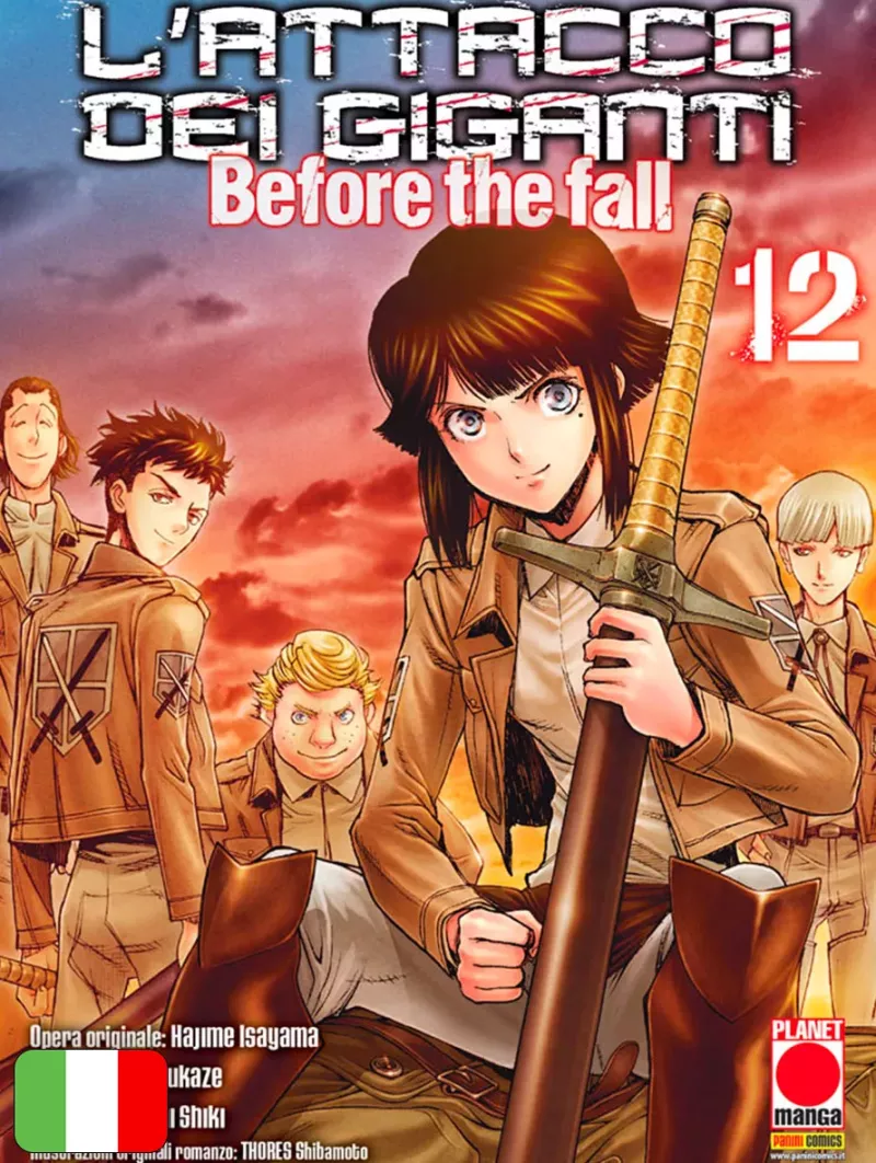 L'Attacco dei giganti – Before the Fall 12