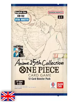 One Piece Card Game: Anime 25th Collection - Extra Booster Display Box (24 buste) EB-02 [ENG]