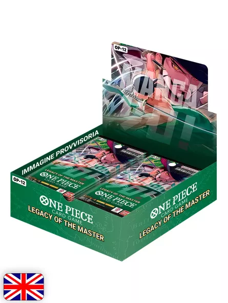[PREORDINE] One Piece Card Game: Legacy Of The Master - Booster Display Box (24 buste) OP-12 [ENG]
