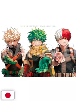 Saikyo Jump 6 2025 - Card Yu-Gi-Oh! Rush Duel + Card Kinnikuman Union Arena + Stickers Jujutsu Kaisen + Posters My Hero Academia