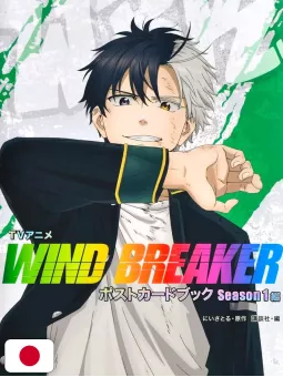 Wind Breaker Official Anime Season 1 Postcard Book - Edizione Giapponese
