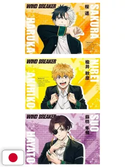 Wind Breaker Official Anime Season 1 Postcard Book - Edizione Giapponese