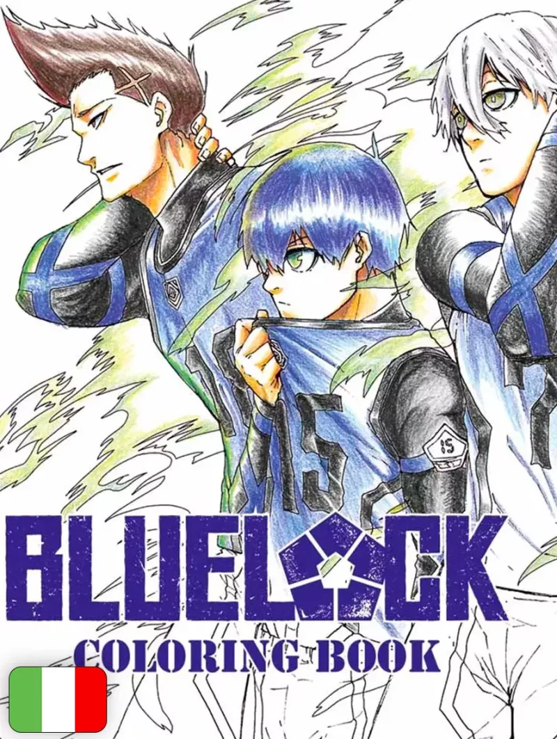 Blue Lock Coloring Book