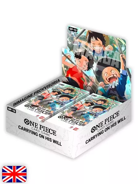 [PREORDINE] One Piece Card Game: Carrying On His Will - Booster Display Box (24 buste) OP-13 [ENG]