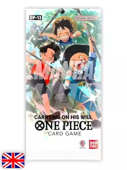 [PREORDINE] One Piece Card Game: Carrying On His Will - Booster Display Box (24 buste) OP-13 [ENG]