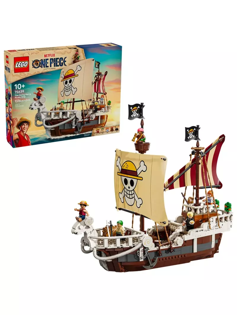 La Nave Pirata Going Merry - One Piece Netflix - Lego