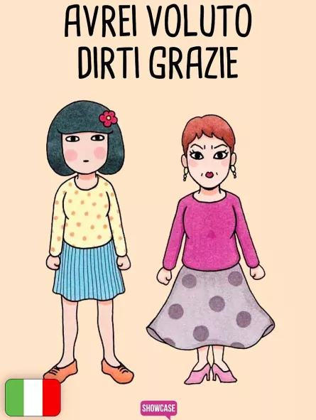 Avrei voluto dirti grazie