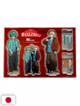 MEN'S NON-NO 8-9 2025 - My Hero Academia Cover + Acrylic Stand + Charm + Stickers