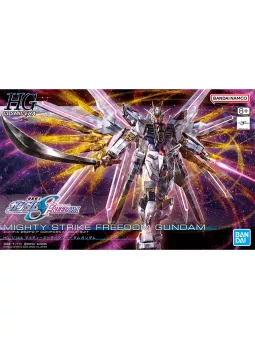 Mighty Strike Freedom Gundam - High Grade 1/144 Gunpla - Bandai Model Kit Figure