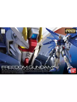 Freedom Gundam ZGMF-X10A - Real Grade 1/144 Gunpla - Bandai Model Kit Figure