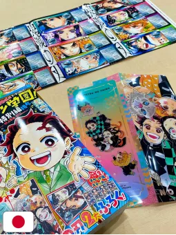 Saikyo Jump 9 2025 - Card Yu-Gi-Oh! Rush Duel + Card Dragon Ball Super Divers + Gadget Demon Slayer