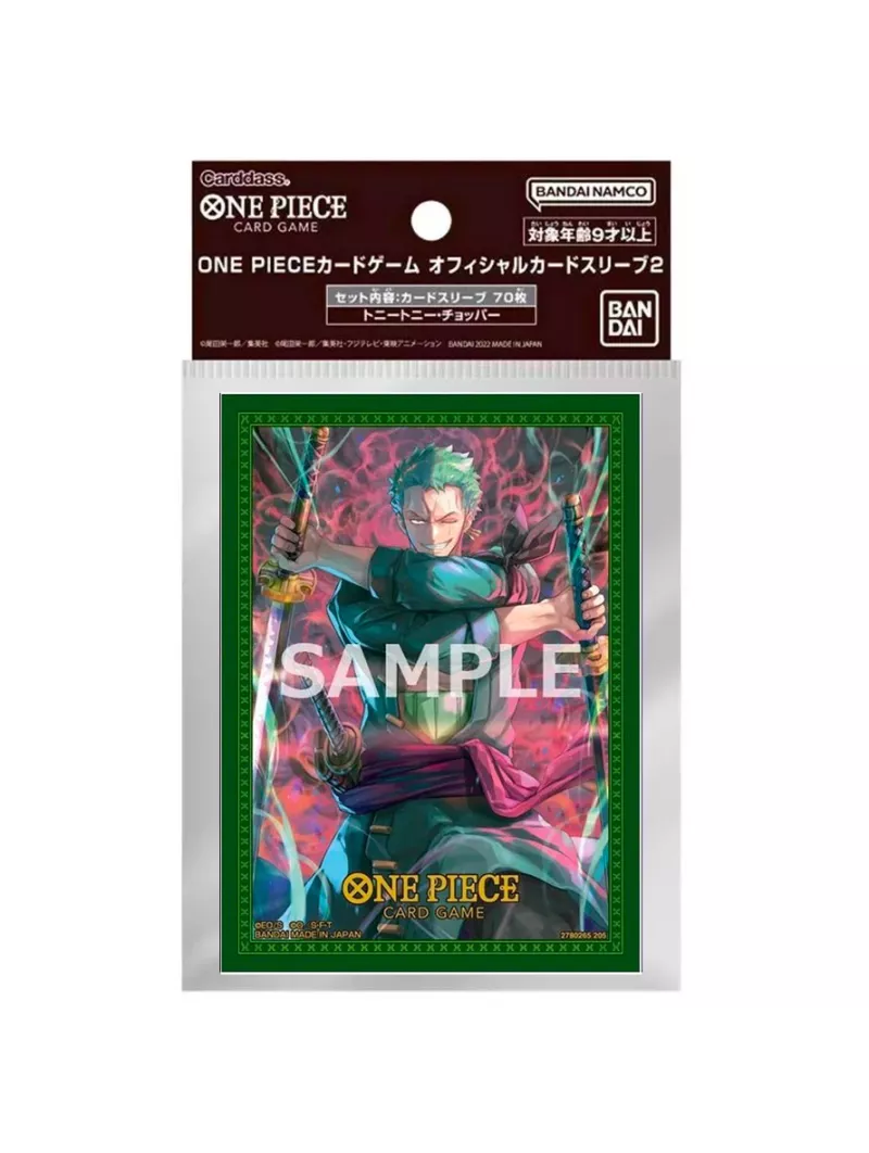One Piece Card Game: Roronoa Zoro Official Sleeve 11 (Standard Size)