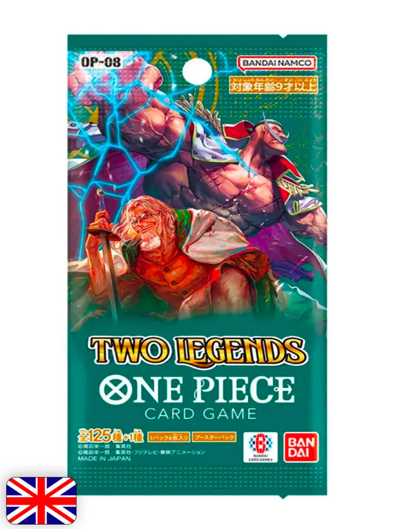 One Piece Card Game: Two Legends - Booster Pack singolo (1 busta) OP-08 [ENG]