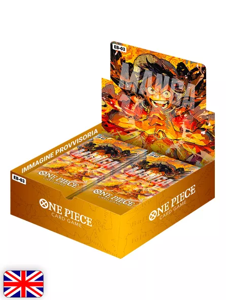 [PREORDINE] One Piece Card Game - Extra Booster Display Box (24 buste) EB-03 [ENG]