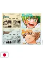 Jump Giga Summer 2025 + Sticker Album My Hero Academia + Clear Stand, Illustration Card, Poster Black Clover