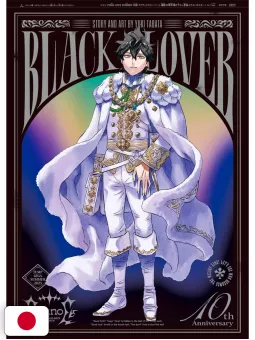Jump Giga Summer 2025 + Sticker Album My Hero Academia + Clear Stand, Illustration Card, Poster Black Clover