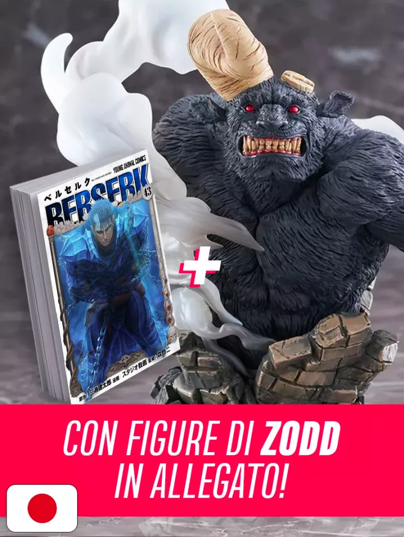 Berserk 43 - Special Limited Edition con Figure di Zodd - Edizione Giapponese