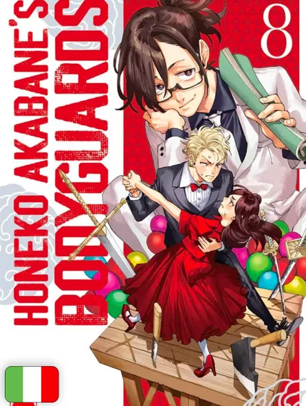 Honeko Akabane's Bodyguards 8