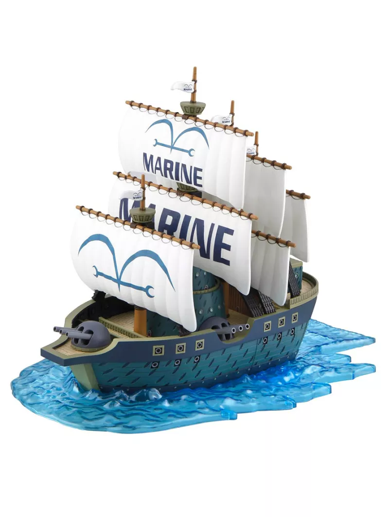 Marine Warship - One Piece Model Kit Grand Ship Collection - Bandai Figure