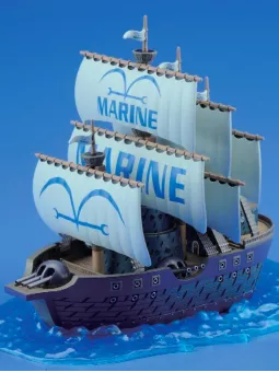 Marine Warship - One Piece Model Kit Grand Ship Collection - Bandai Figure