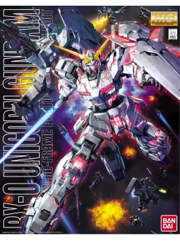 Unicorn Gundam Screen Image - Master Grade 1/100 Gunpla - Bandai Model Kit