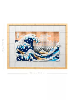Hokusai La Grande Onda - Art - Lego