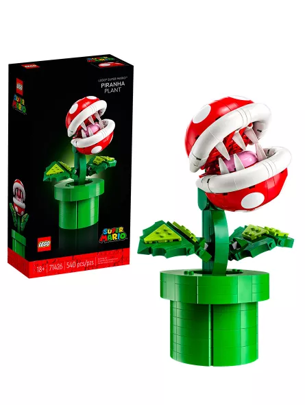 Pianta Piranha - Super Mario - Lego