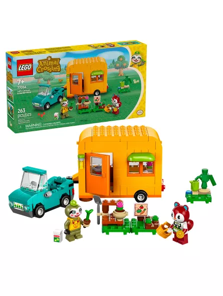 La Roulotte E Il Negozio Di Giardinaggio Di Florindo - Animal Crossing - Lego