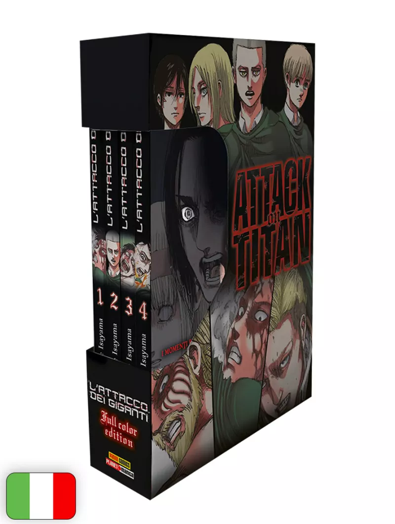 L'Attacco Dei Giganti Full Color Edition - Box