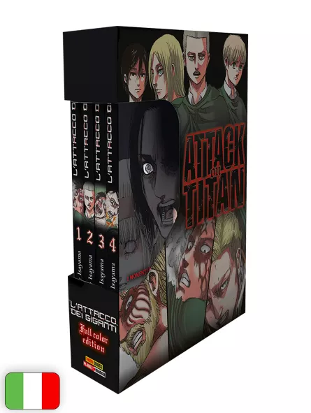 L'Attacco Dei Giganti Full Color Edition - Box