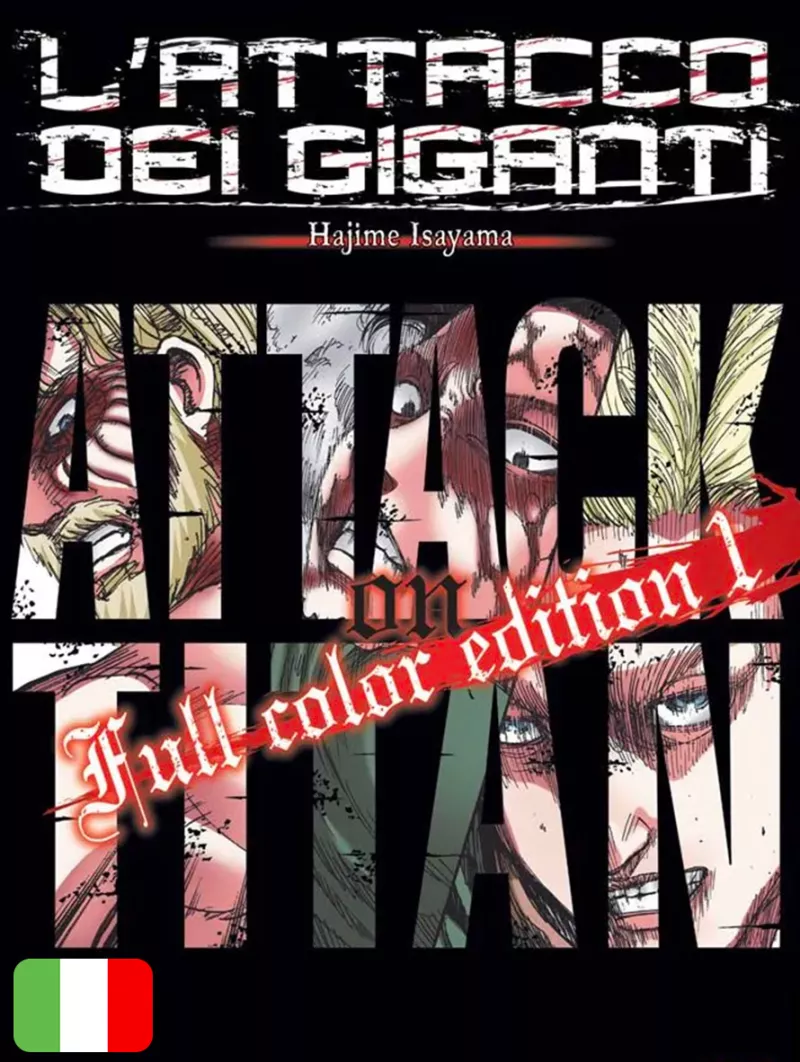 L'Attacco Dei Giganti Full Color Edition 1