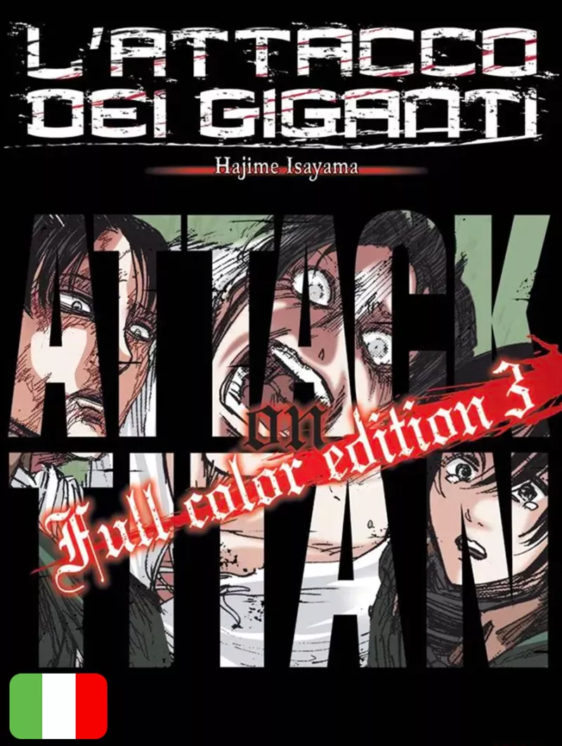 L'Attacco Dei Giganti Full Color Edition 3