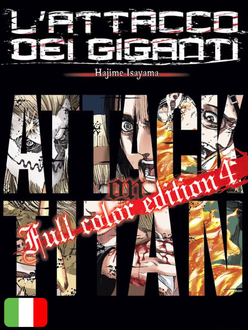 L'Attacco Dei Giganti Full Color Edition 4