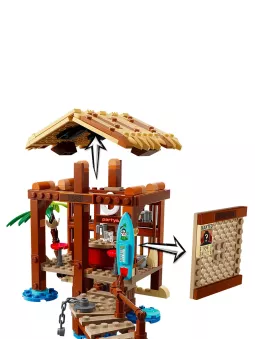 La Capanna Del Villaggio Foosha - One Piece Netflix - Lego Figure - [SCATOLA ESTERNA DANNEGGIATA]