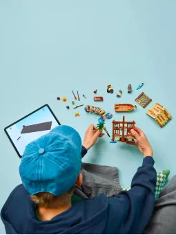 La Capanna Del Villaggio Foosha - One Piece Netflix - Lego Figure - [SCATOLA ESTERNA DANNEGGIATA]