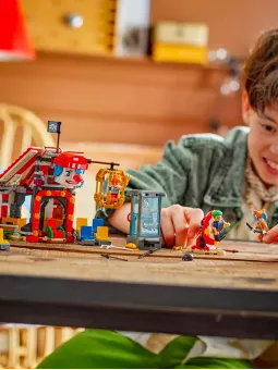 La Tenda Del Circo Di Bagy Il Clown - One Piece Netflix - Lego Figure - [SCATOLA ESTERNA DANNEGGIATA]