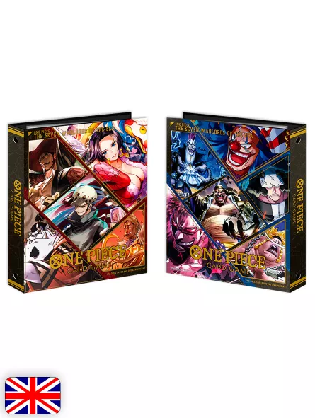 One Piece Card Game: 9 Pocket Binder Seven Warlords Of The Sea - Raccoglitore [ENG]