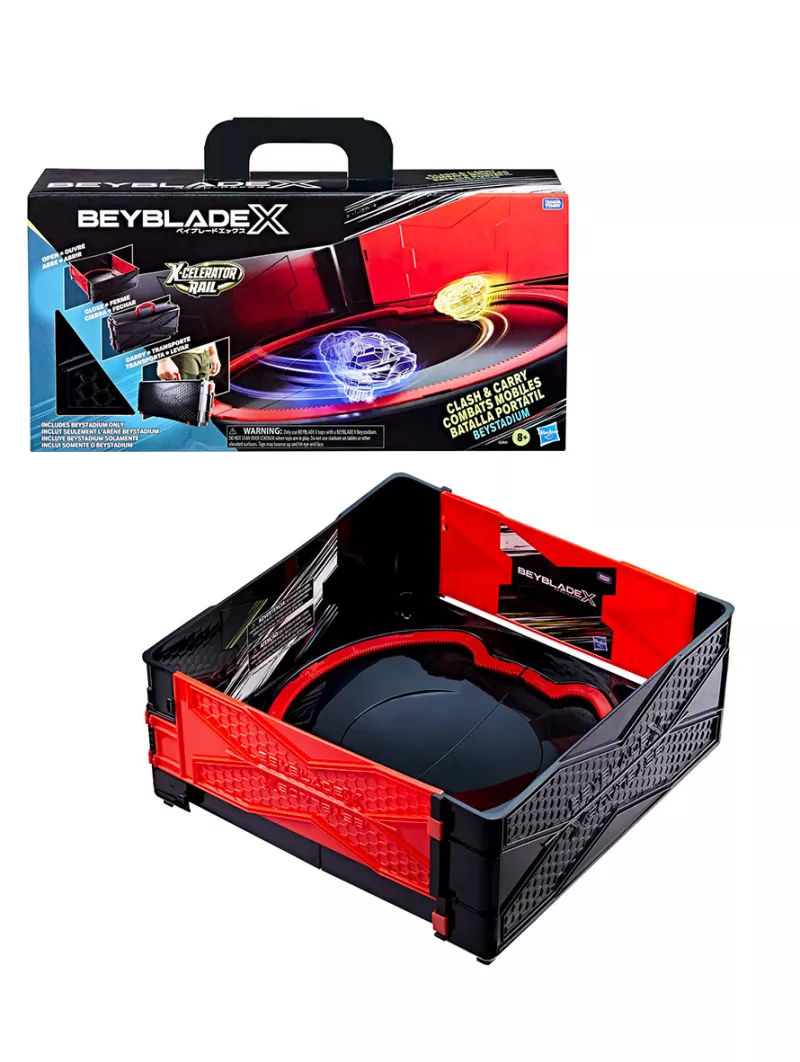 Clash & Carry Beystadium Battle Arena - Beyblade X - Hasbro