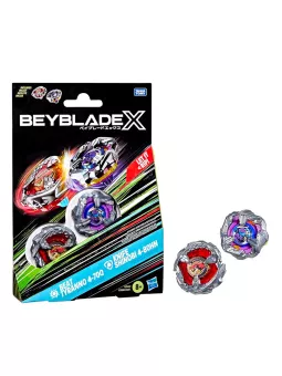 Beat Tyranno 4-70Q & Knife Shinobi 4-80HN Dual Pack Set - Beyblade X - Hasbro