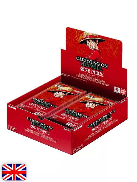 One Piece Card Game: Carrying On His Will - Booster Display Box (24 buste) OP-13 [ENG]