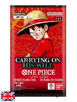 One Piece Card Game: Carrying On His Will - Booster Display Box (24 buste) OP-13 [ENG]