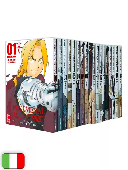 Fullmetal Alchemist Ultimate Deluxe Edition 1-18 - Serie Completa